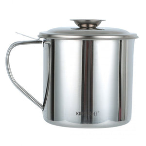 Contenitore per olio Kinghoff KH-1726 da 1,2 l con coperchio e filtro