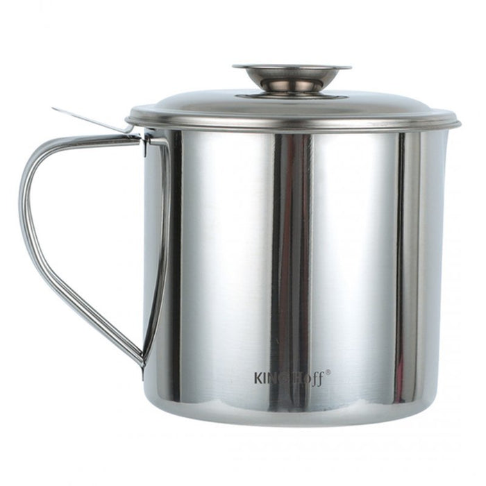 Contenitore per olio Kinghoff KH-1726 da 1,2 l con coperchio e filtro