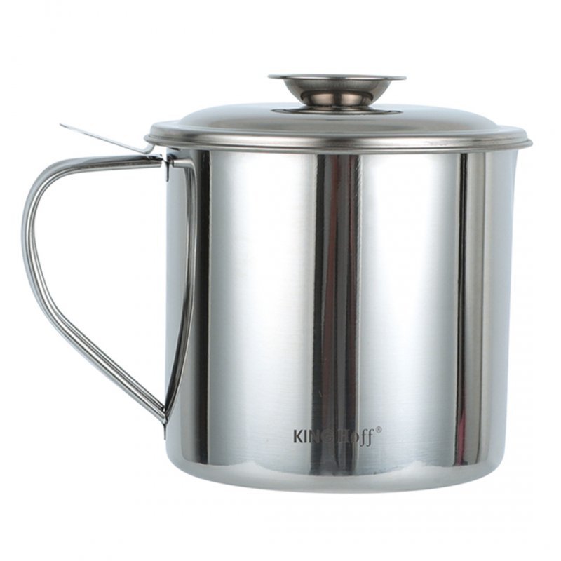 Contenitore per olio Kinghoff KH-1726 da 1,2 l con coperchio e filtro