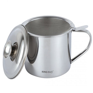 Contenitore per olio Kinghoff KH-1726 da 1,2 l con coperchio e filtro