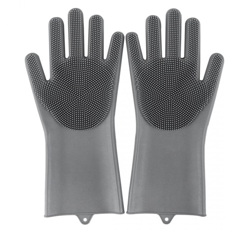 Guanti per lavastoviglie in silicone Elitehoff E-6274 con sporgenze a spazzola