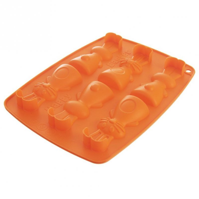 Stampo in silicone a forma di coniglio per biscotti pralinati Elitehoff Stampo da forno a forma di coniglio