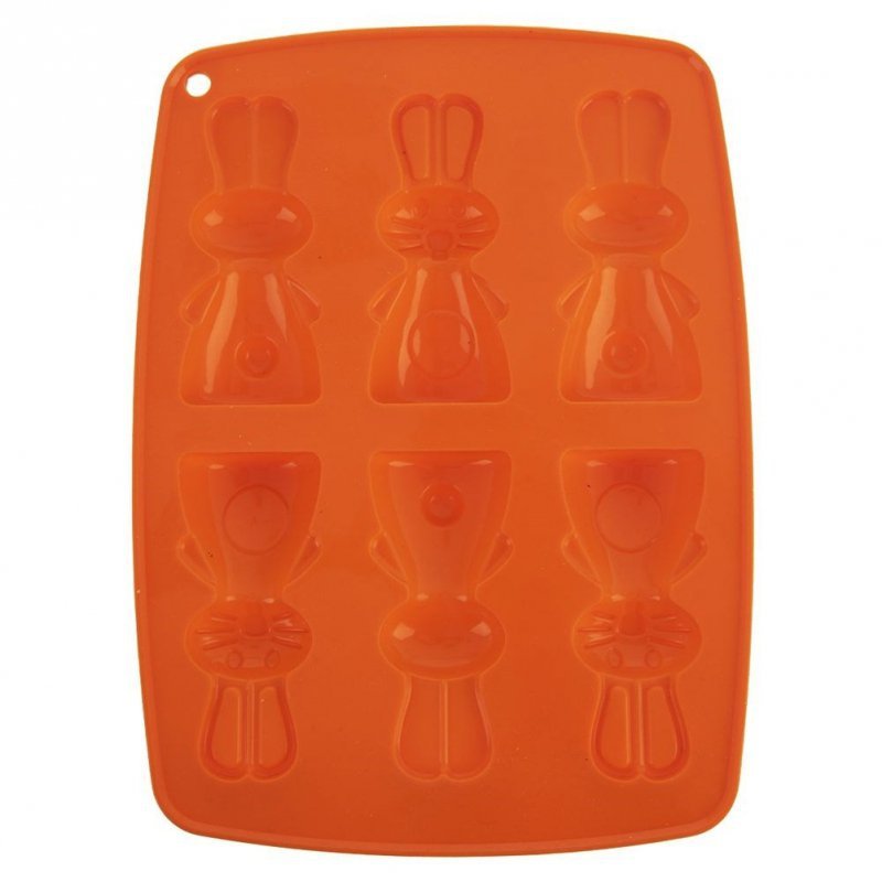 Stampo in silicone a forma di coniglio per biscotti pralinati Elitehoff Stampo da forno a forma di coniglio