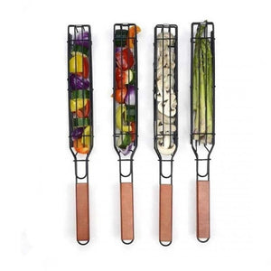 Elitehoff CESTO PER SPIEDINI DI VERDURE GRIGLIATO Cestino per barbecue antiaderente