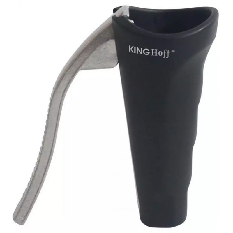 Kinghoff KH-1737 Schiaccianoci conico ergonomico per rompere facilmente le noci