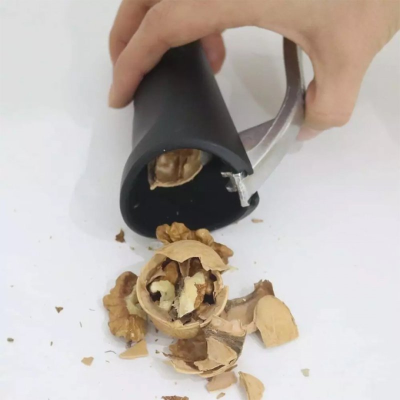 Kinghoff KH-1737 Schiaccianoci conico ergonomico per rompere facilmente le noci