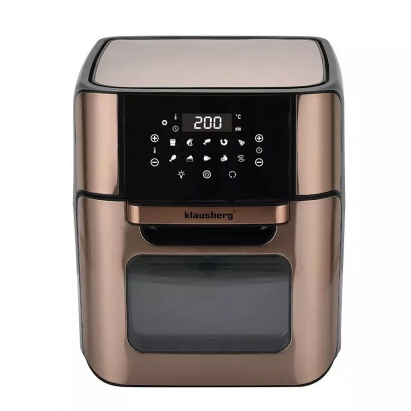 Forno elettrico friggitrice ad aria Klausberg KB-7598 con funzione girarrosto