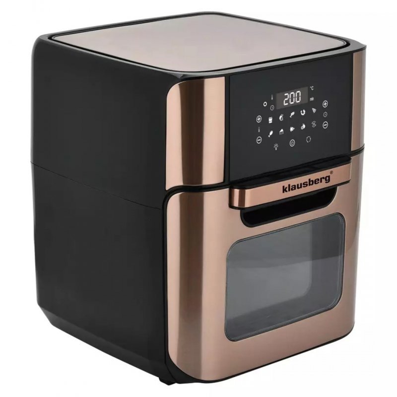 Forno elettrico friggitrice ad aria Klausberg KB-7598 con funzione girarrosto