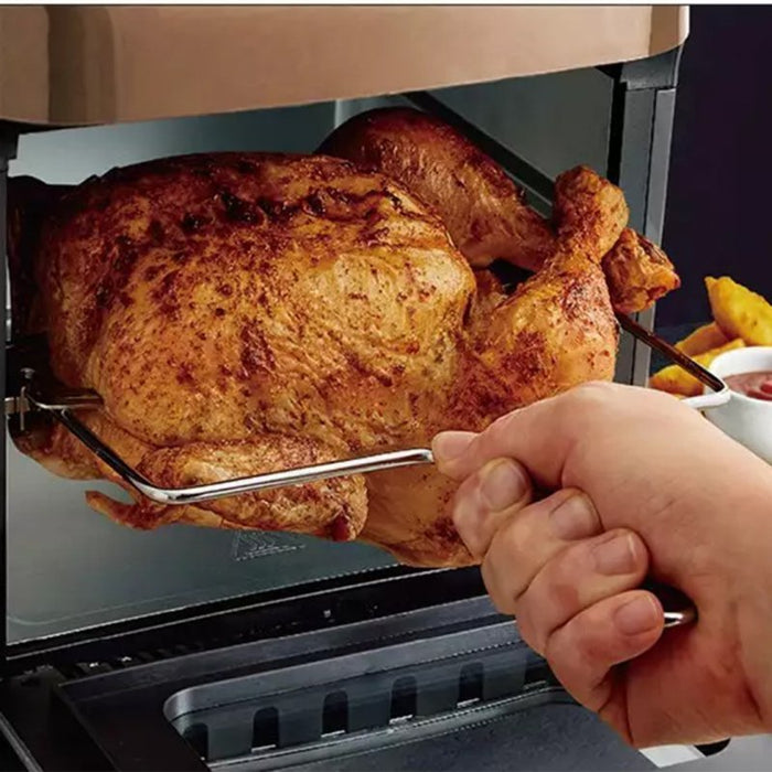 Forno elettrico friggitrice ad aria Klausberg KB-7598 con funzione girarrosto