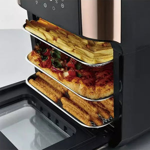 Forno elettrico friggitrice ad aria Klausberg KB-7598 con funzione girarrosto