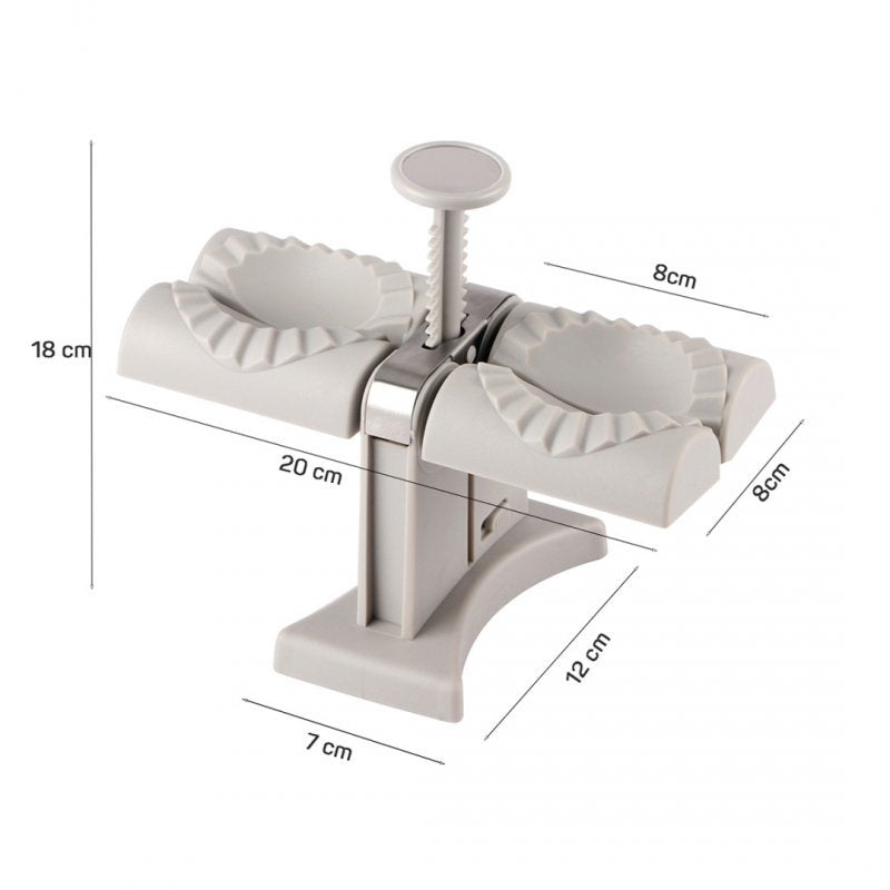 Elitehoff E-6281 Macchina Dual Pierogi per Gnocchi Fatti in Casa