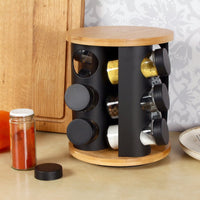 Brunbeste 2736 Porta spezie girevole in acciaio inox con 12 contenitori