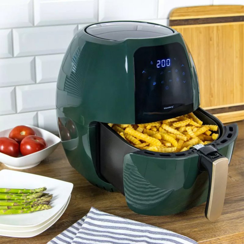 Friggitrice ad aria Klausberg KB-7596 1800W 7,7L Elettrodomestico per cucinare in modo sano