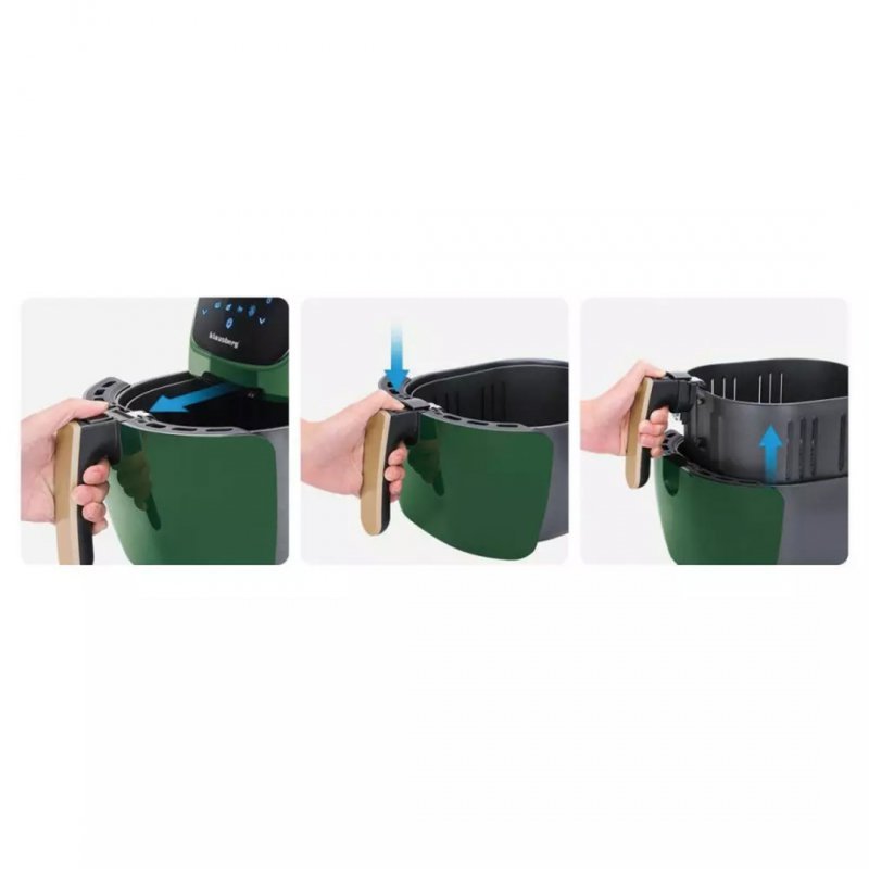 Friggitrice ad aria Klausberg KB-7596 1800W 7,7L Elettrodomestico per cucinare in modo sano