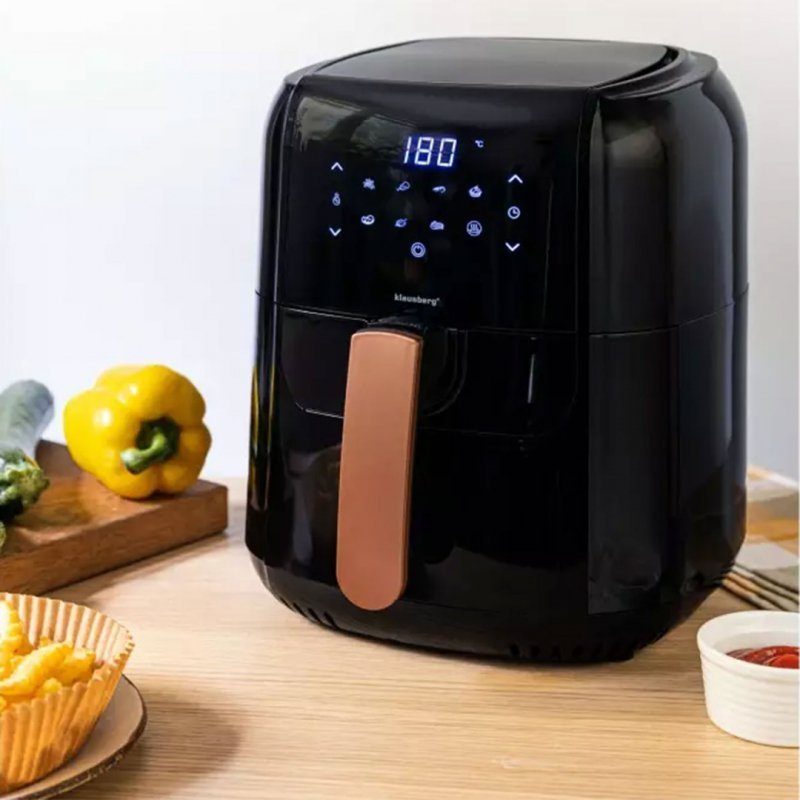 Friggitrice ad aria senza olio Klausberg KB-7600 da 5,5 l con potenza di 1400 W