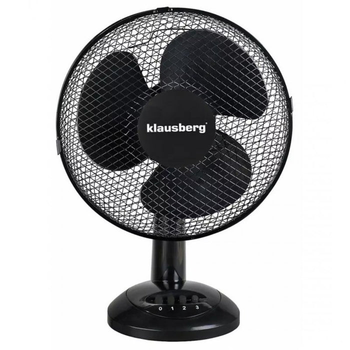 Ventilatore da tavolo Klausberg KB-7474 da 30 cm con velocità e oscillazione regolabili
