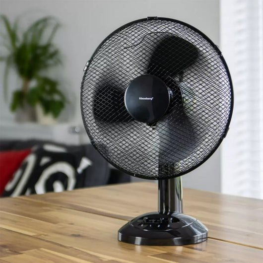 Ventilatore da tavolo Klausberg KB-7474 da 30 cm con velocità e oscillazione regolabili