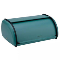 Kinghoff KH-1755 Cestino per il pane con coperchio scorrevole in acciaio inossidabile verde