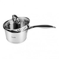 Set di pentole in acciaio inossidabile Husla Blossom 73965 da 8 pezzi