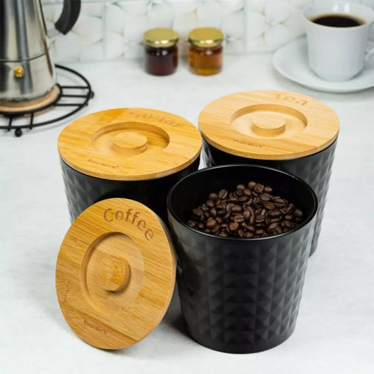 Contenitori per la conservazione in cucina in metallo di alta qualità Klausberg KB-7486