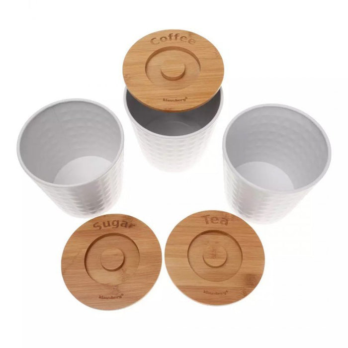 Contenitori per la conservazione in cucina in metallo ecocompatibili Klausberg KB-7487