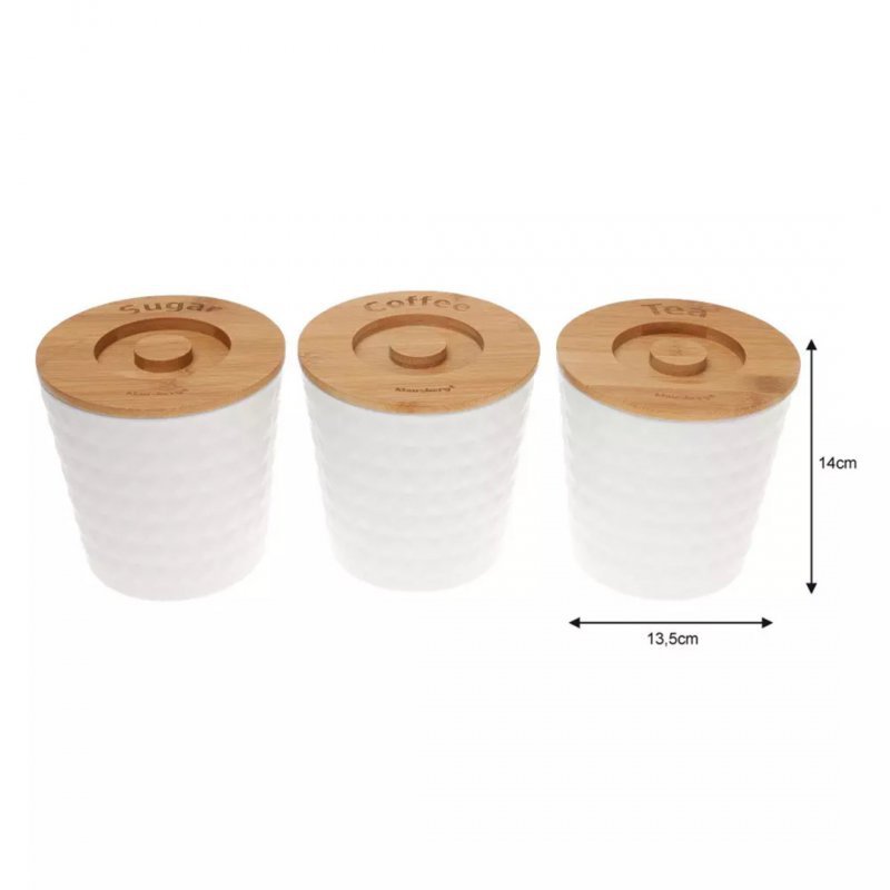 Contenitori per la conservazione in cucina in metallo ecocompatibili Klausberg KB-7487