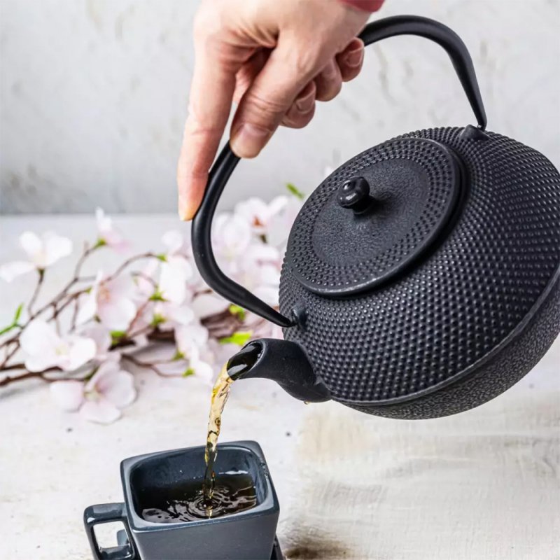 Infusore in ghisa Kinghoff KH-3332 con filtro in acciaio inossidabile