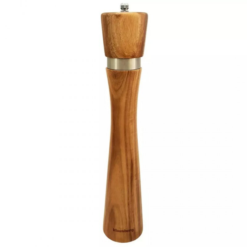 Klausberg KB-7593 Macinapepe e Sale in Acacia - Elegante Macina da Cucina