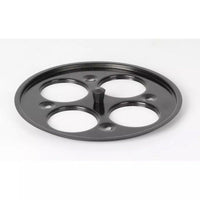 Klausberg KH-1806 Padella in alluminio con inserto per uova 20 cm