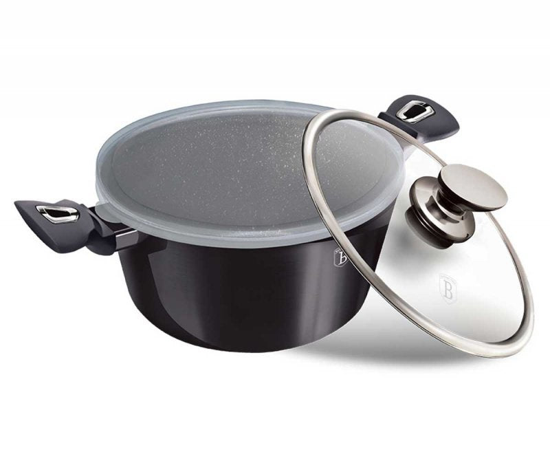 Berlinger haus BH-7106 Carbon Pro Set di pentole con rivestimento in granito