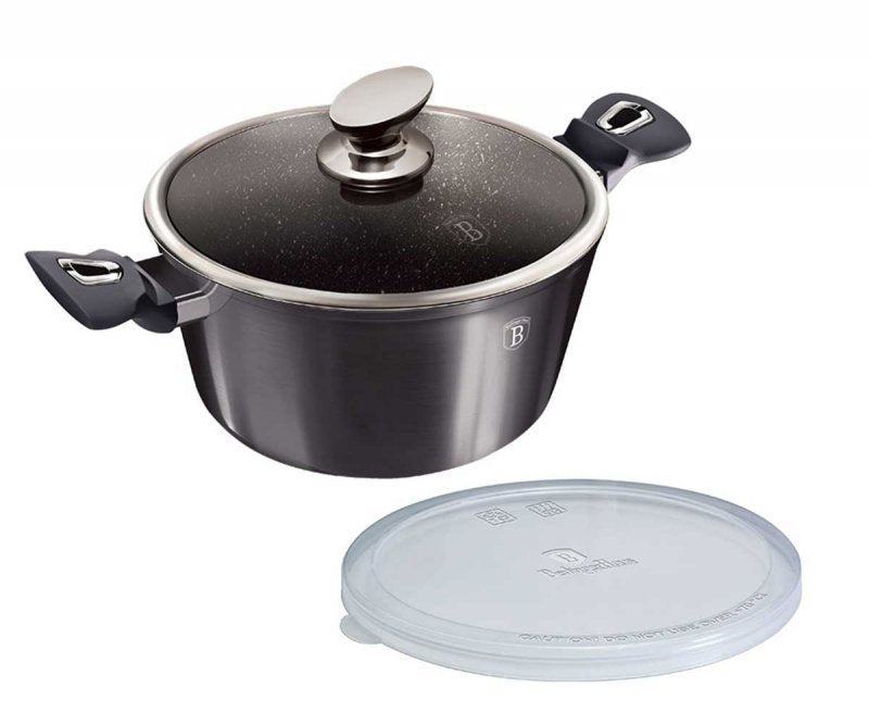 Berlinger haus BH-7106 Carbon Pro Set di pentole con rivestimento in granito