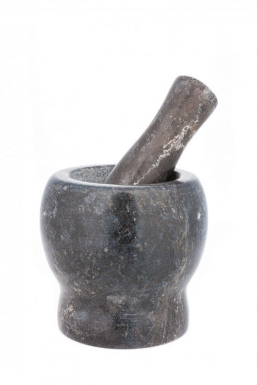 Set di mortaio e pestello in marmo nero Kinghoff KH-3337