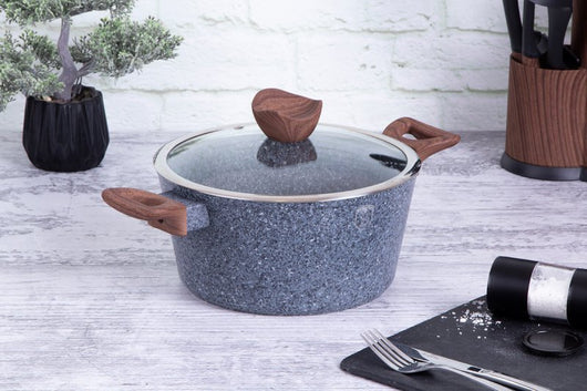 Berlinger haus BH-7150 Pentola in granito da 30 cm con coperchio - Pentole antiaderenti