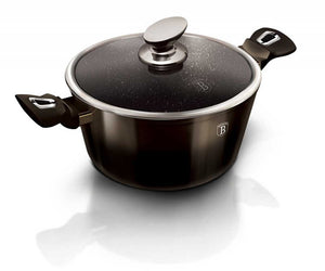 Berlinger haus BH-6606 Pentola antiaderente in granito nero lucido 28 cm