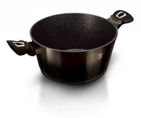 Berlinger haus BH-6606 Pentola antiaderente in granito nero lucido 28 cm