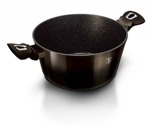 Berlinger haus BH-6606 Pentola antiaderente in granito nero lucido 28 cm