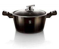 Berlinger haus BH-6606 Pentola antiaderente in granito nero lucido 28 cm
