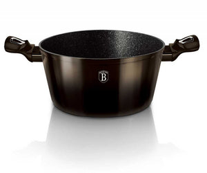 Berlinger haus BH-6606 Pentola antiaderente in granito nero lucido 28 cm
