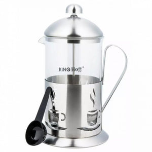 Kinghoff KH-4831 Infusore per caffè e tè a pressa francese da 600 ml