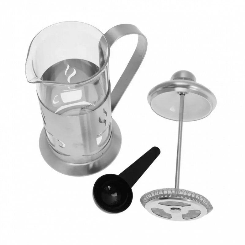 Kinghoff KH-4831 Infusore per caffè e tè a pressa francese da 600 ml