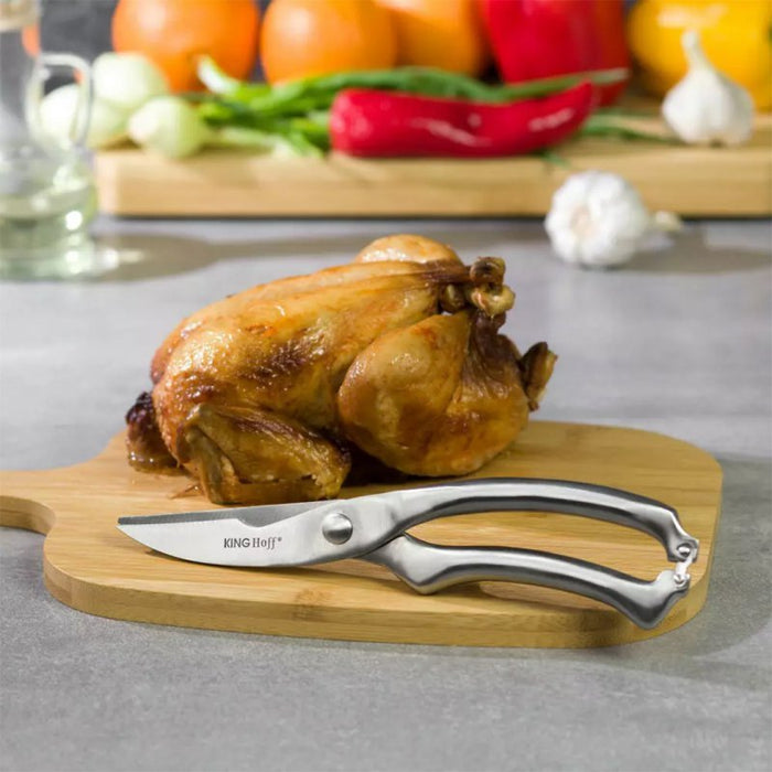 Forbici per pollame in acciaio inossidabile Kinghoff KH-3458 per intaglio