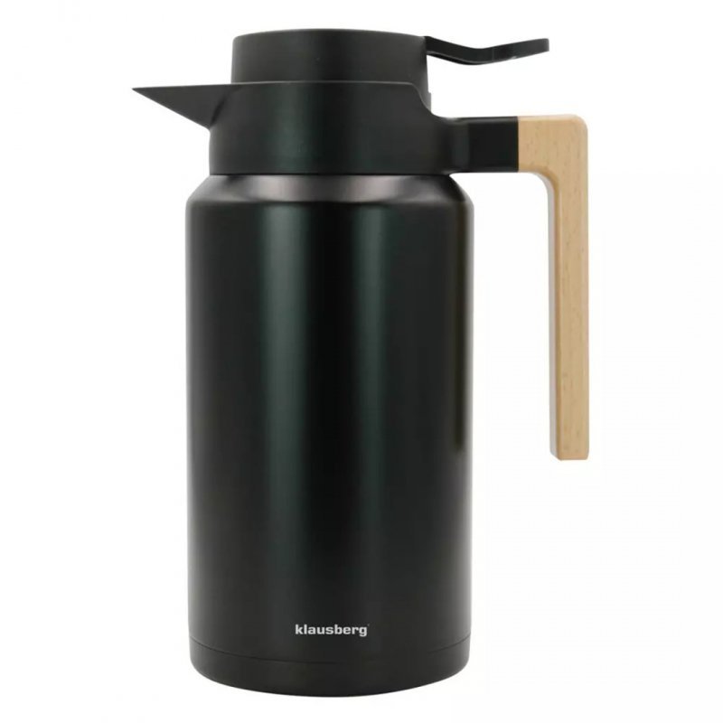 Klausberg KB-7611 Brocca termica in acciaio inossidabile con isolamento sottovuoto da 2 litri