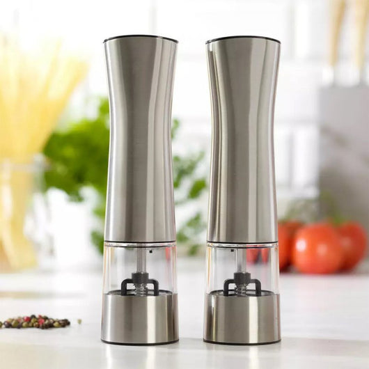 Klausberg KB-7610 Set macina sale e pepe elettrico con luce LED