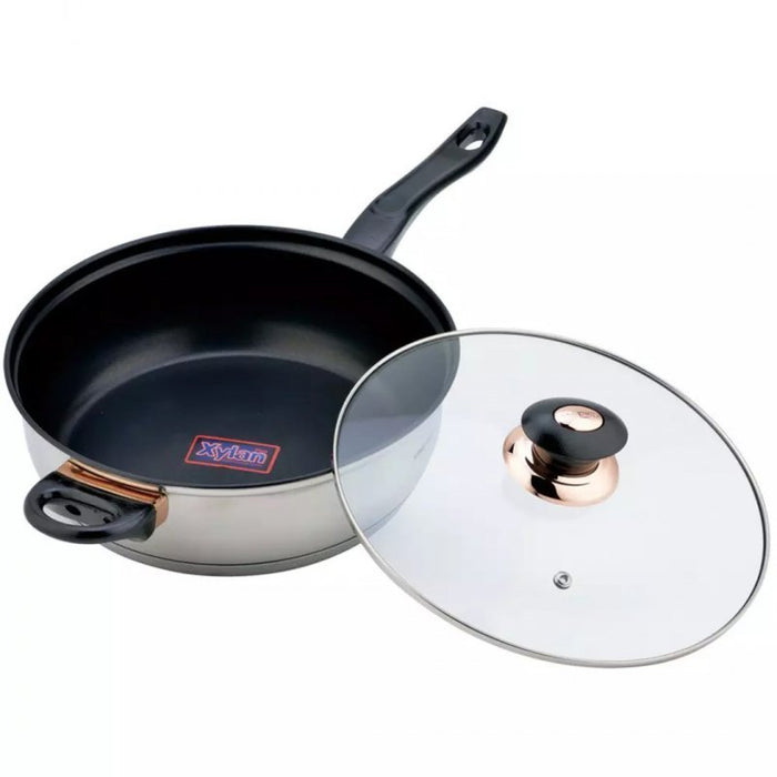 Set di pentole in acciaio inossidabile Kinghoff KH-1767 da 12 pezzi