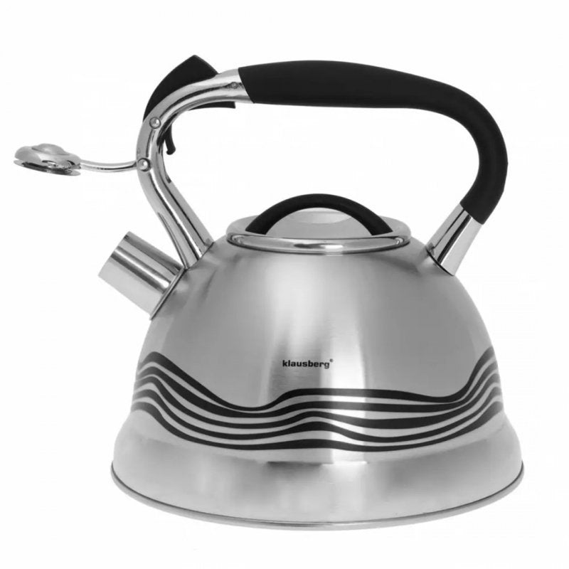 Klausberg KB-7048 Bollitore con fischio che cambia colore 2,7L