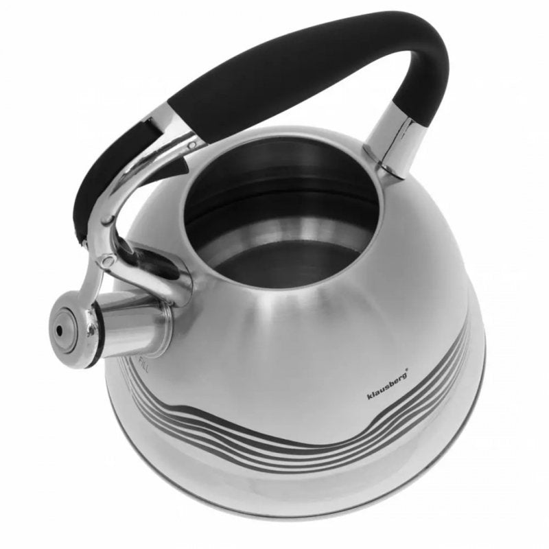 Klausberg KB-7048 Bollitore con fischio che cambia colore 2,7L