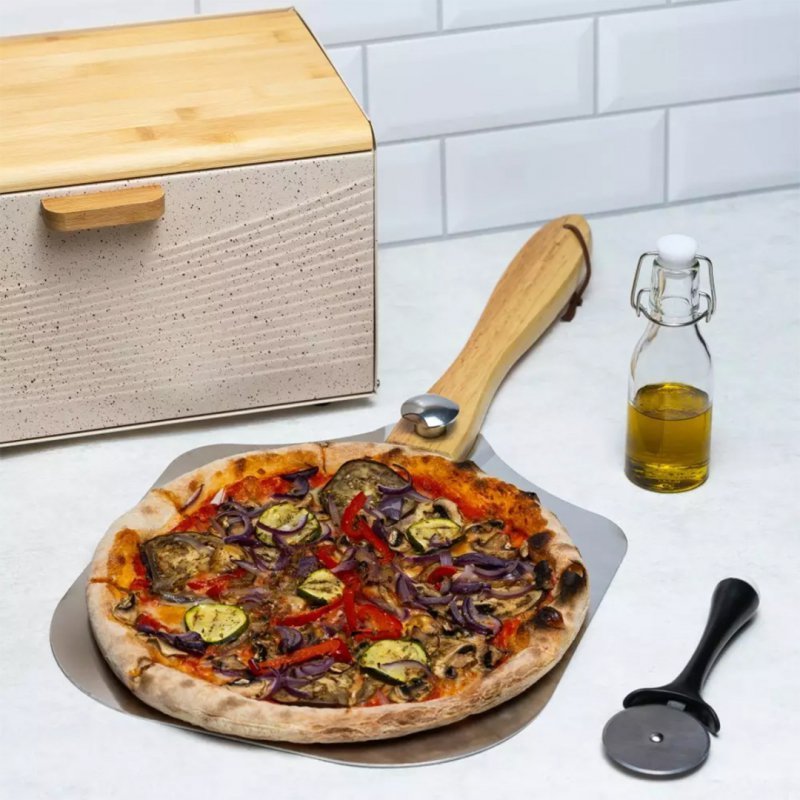 Klausberg KB-7641 Pala per pizza pieghevole per uso domestico e professionale