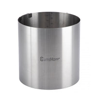 Elitehoff E-8110 Tortiera regolabile in acciaio inossidabile