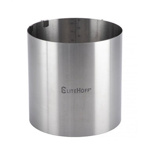 Elitehoff E-8110 Tortiera regolabile in acciaio inossidabile