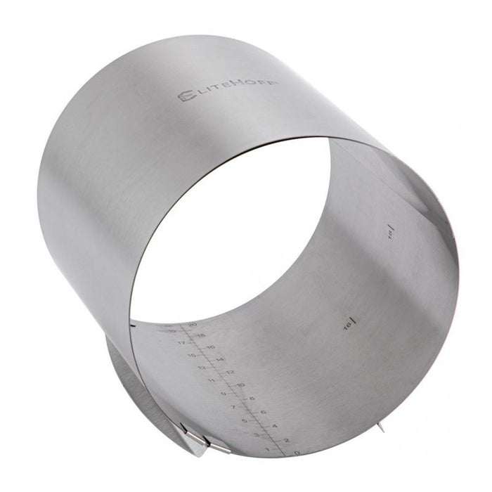 Elitehoff E-8110 Tortiera regolabile in acciaio inossidabile